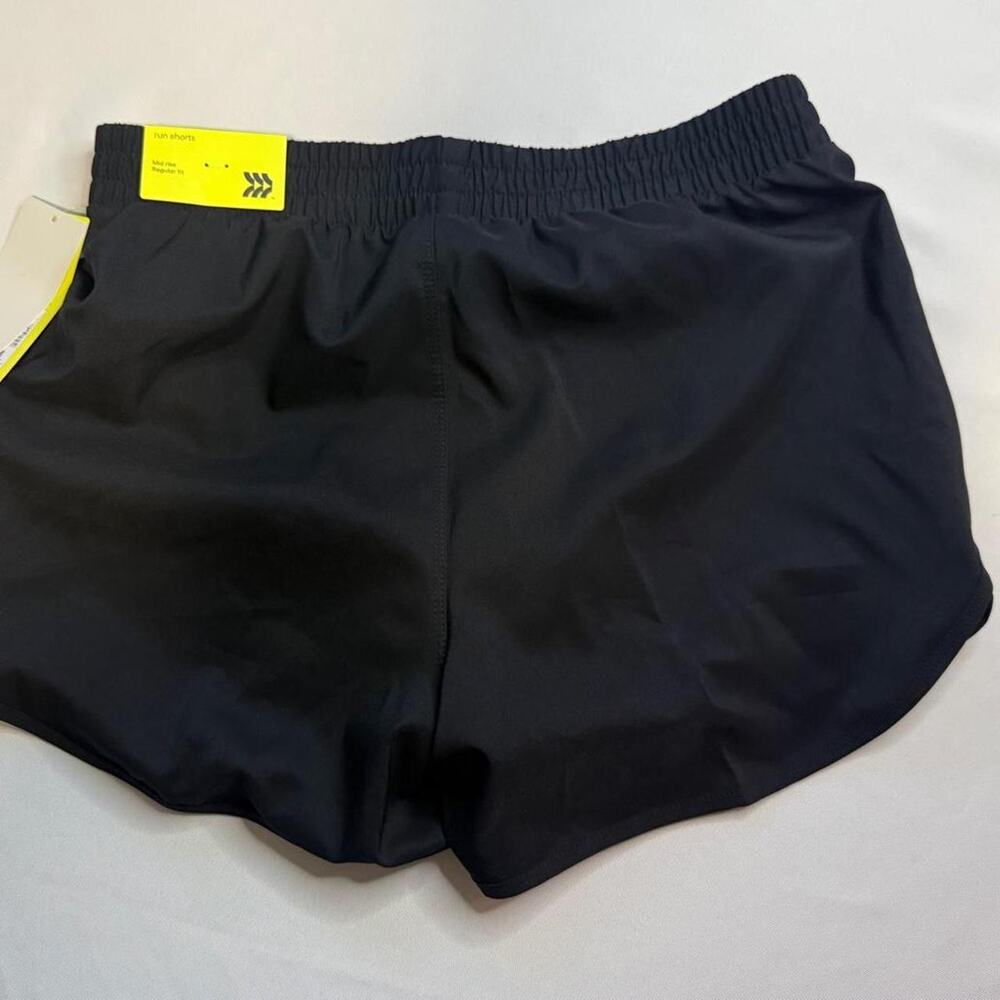 Girls black athletic shorts